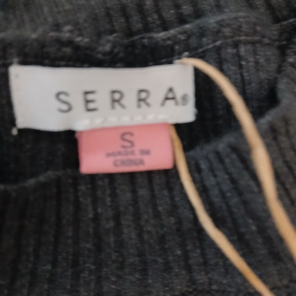 Serra Womens XL Sage Green Sweater Dress BRAND NEW - Picture 4 of 5